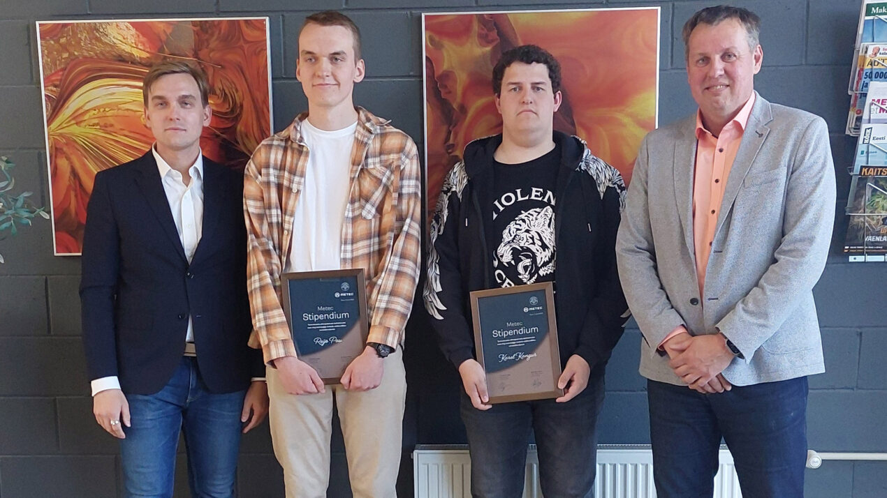 Koostöös Tartu Kultuurkapitaliga jagasime taaskord tublidele õppuritele välja Metec stipendiumid!